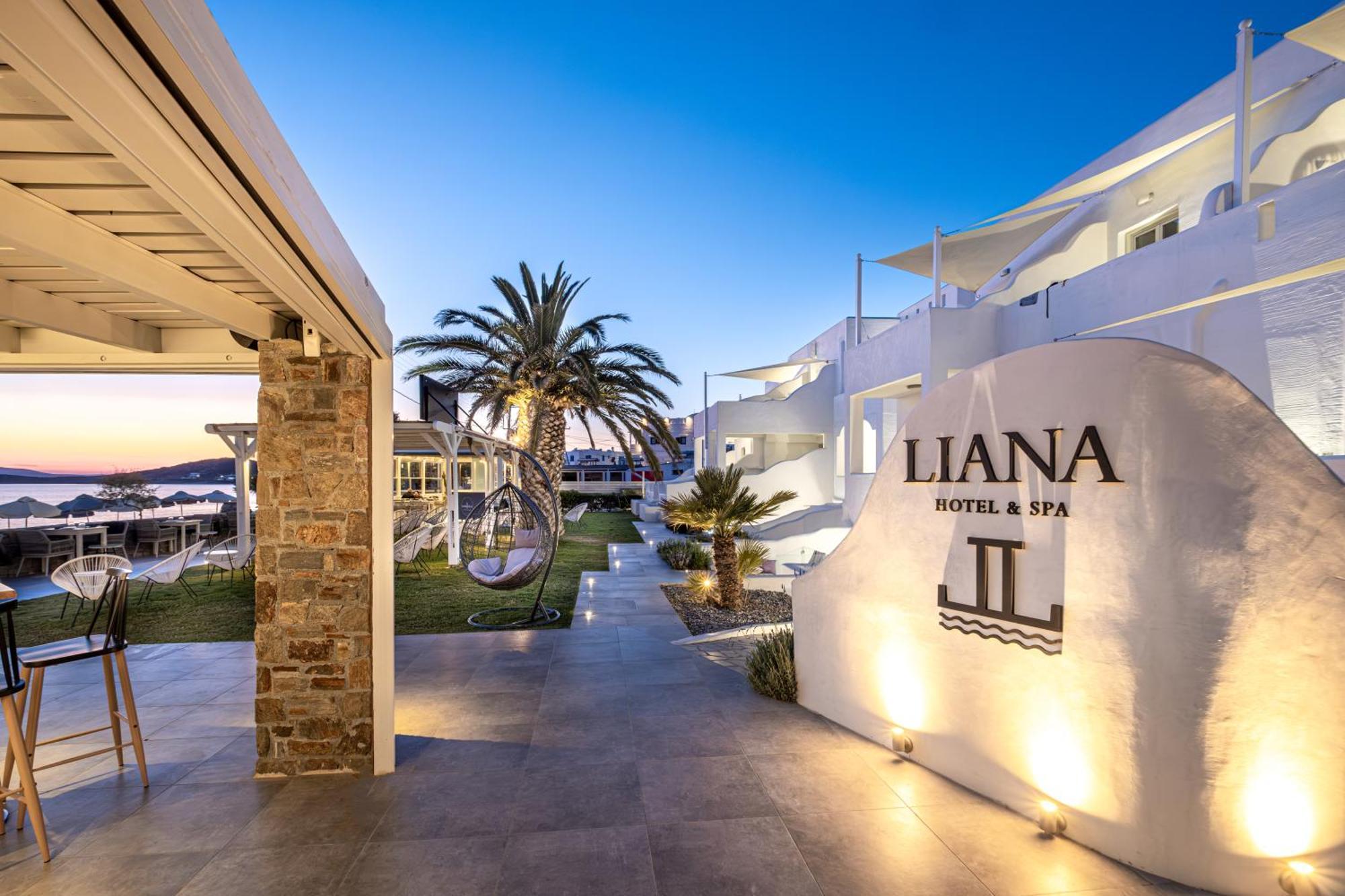 Liana Beach Hotel & Spa Ájosz Prokópiosz Kültér fotó